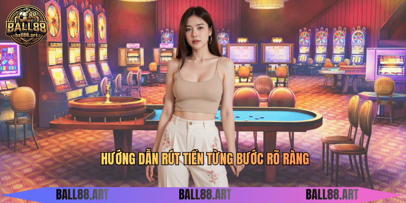 Hướng dẫn rút tiền từng bước rõ ràng